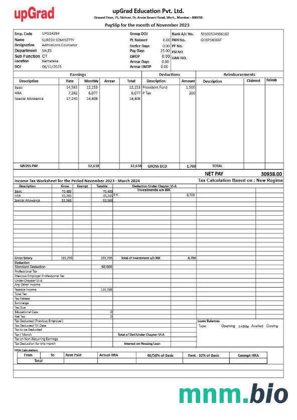 Zaktualizuj szablon listy płac Educaton w formacie Word i PDF
